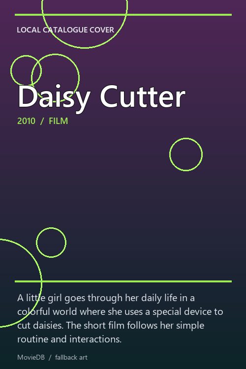 Daisy Cutter poster