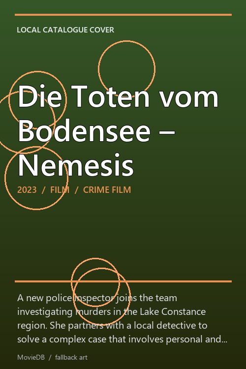 Die Toten vom Bodensee – Nemesis poster
