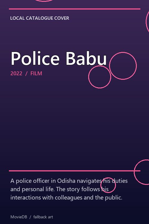 Police Babu poster