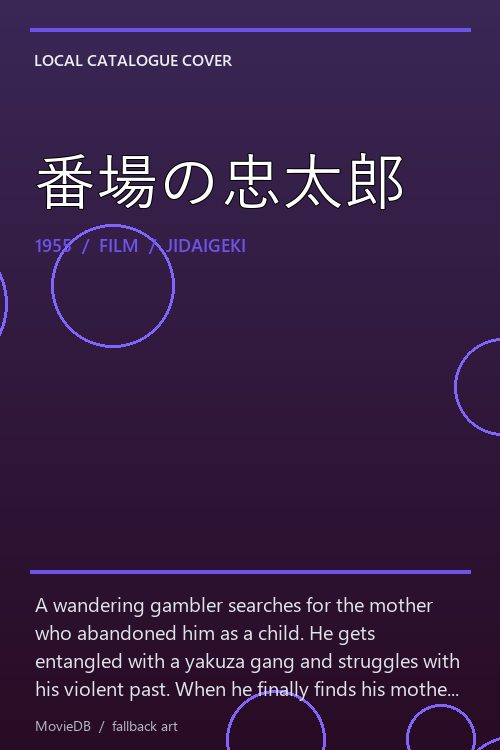番場の忠太郎 poster