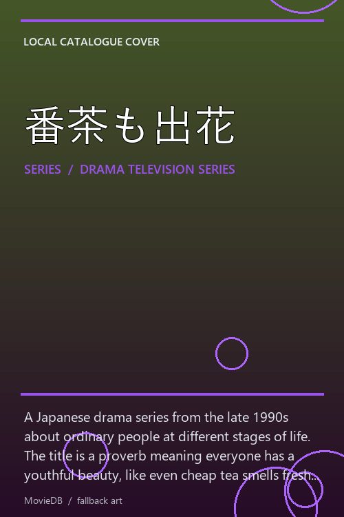 番茶も出花 poster