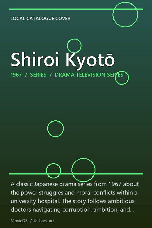 Shiroi Kyotō poster