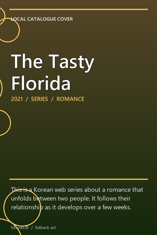 The Tasty Florida poster