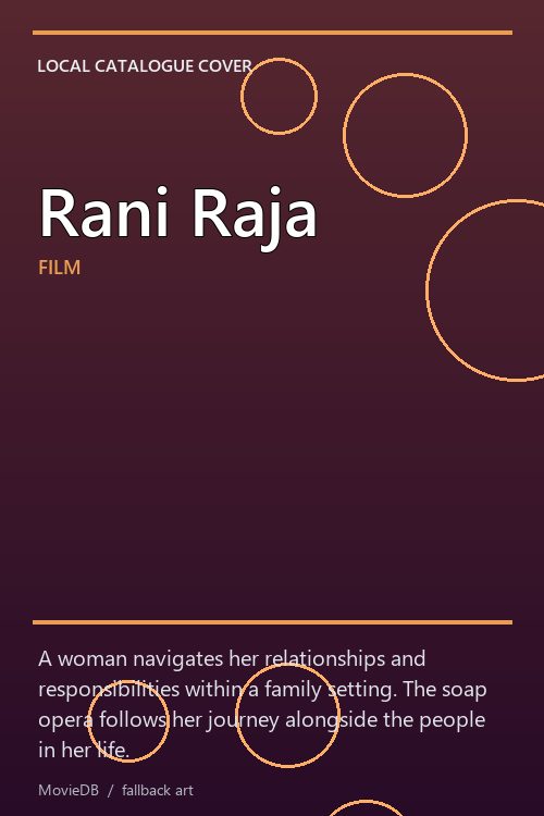 Rani Raja poster
