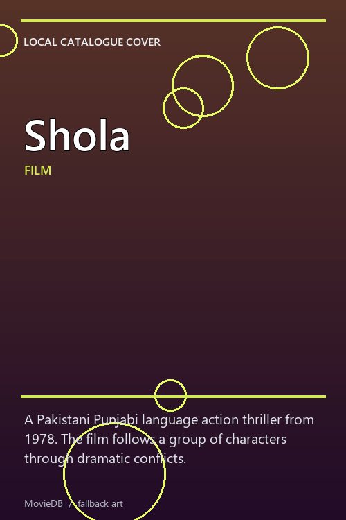 Shola poster