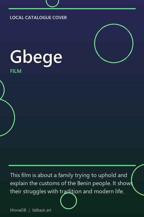 Gbege poster