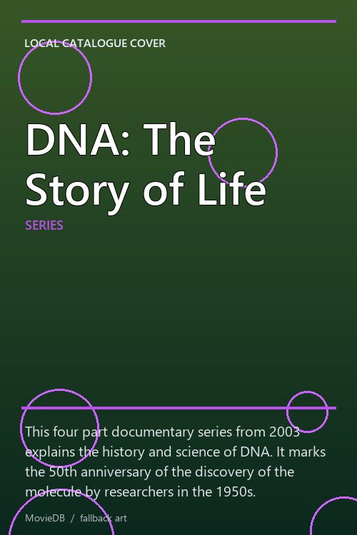 DNA: The Story of Life poster
