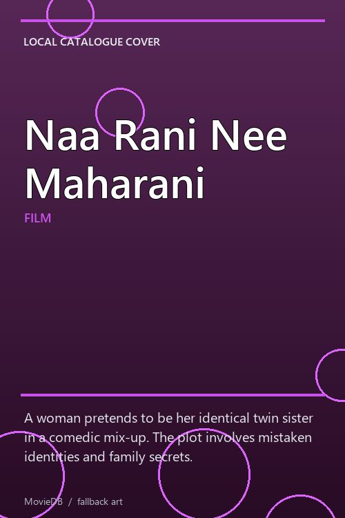 Naa Rani Nee Maharani poster