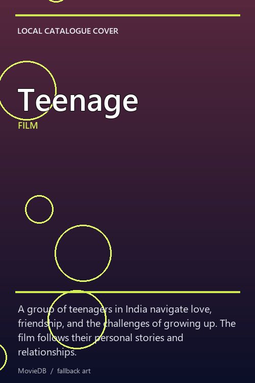Teenage poster