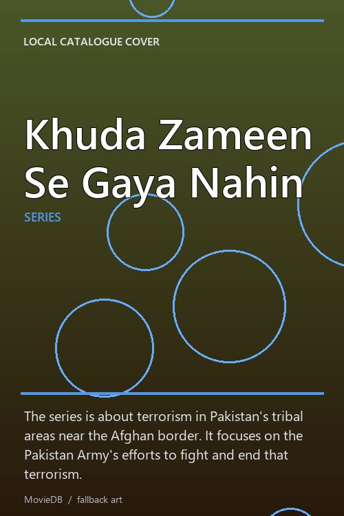 Khuda Zameen Se Gaya Nahin poster