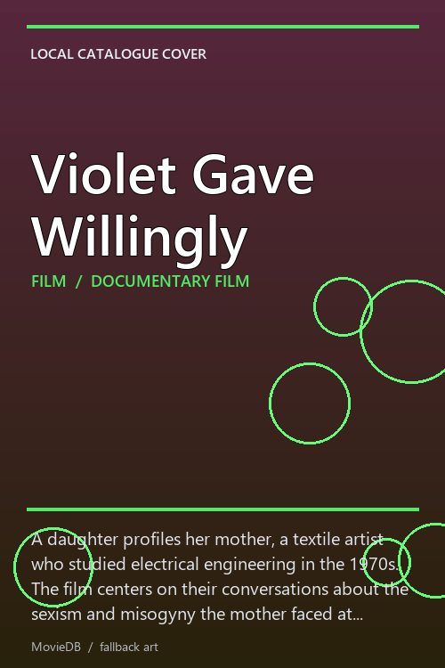 Violet Gave Willingly poster