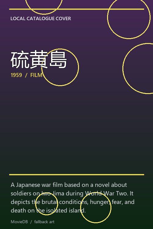 硫黄島 poster