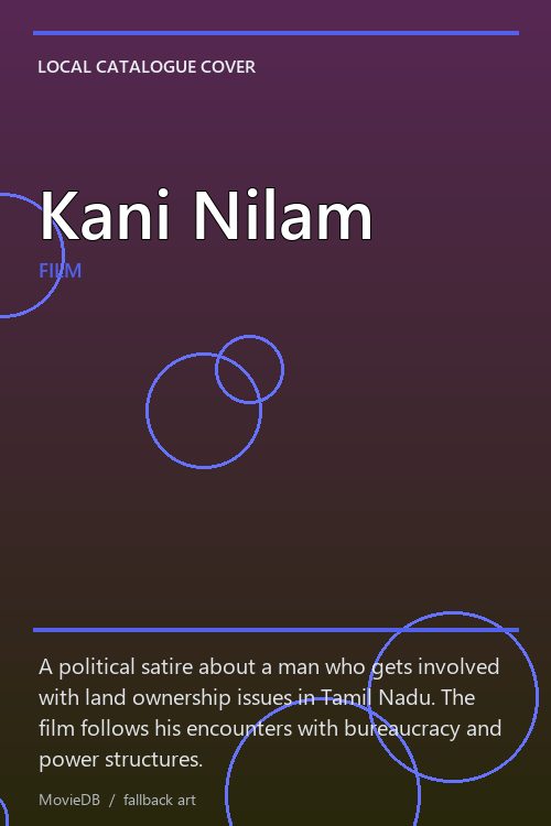Kani Nilam poster