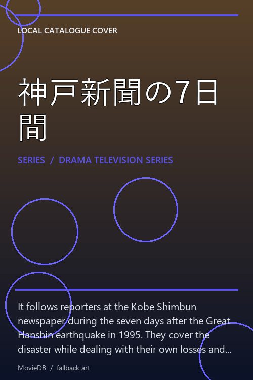 神戸新聞の7日間 poster