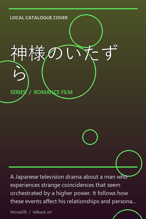 神様のいたずら poster