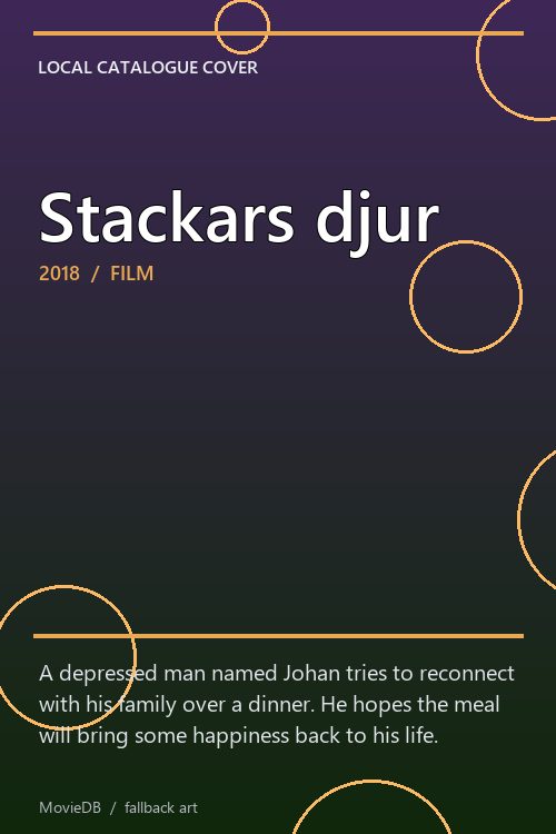 Stackars djur poster