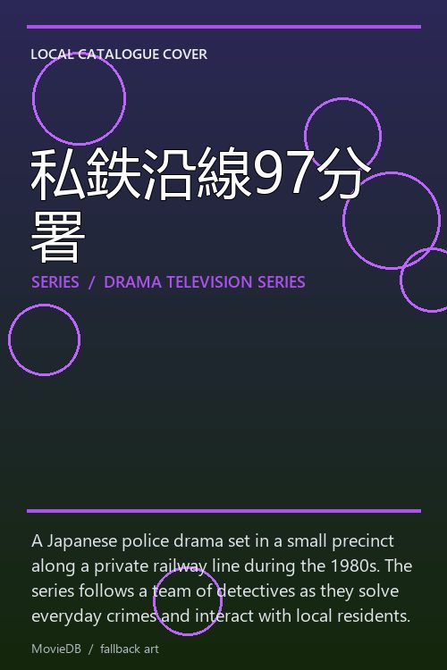 私鉄沿線97分署 poster