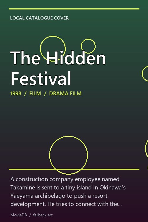 The Hidden Festival poster