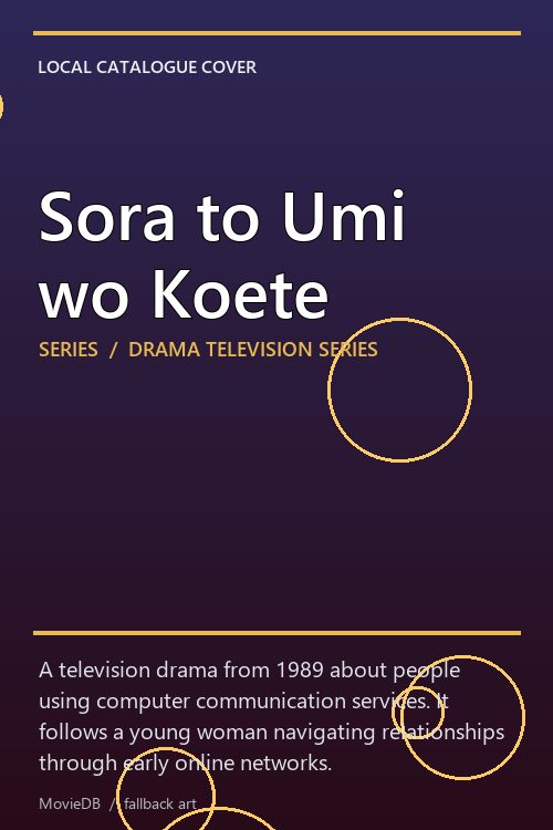 Sora to Umi wo Koete poster