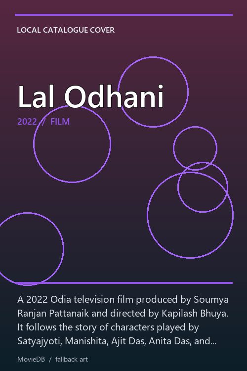 Lal Odhani poster