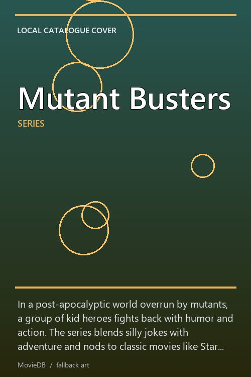 Mutant Busters poster