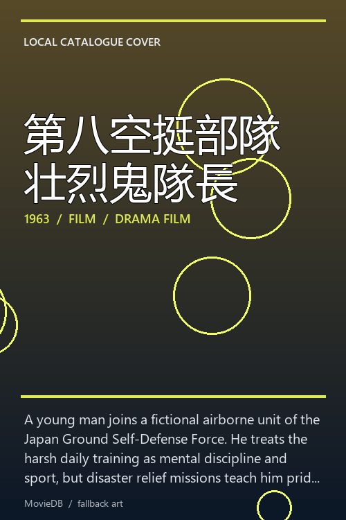 第八空挺部隊 壮烈鬼隊長 poster