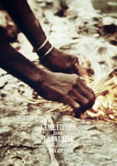 Cimetières dans la falaise poster