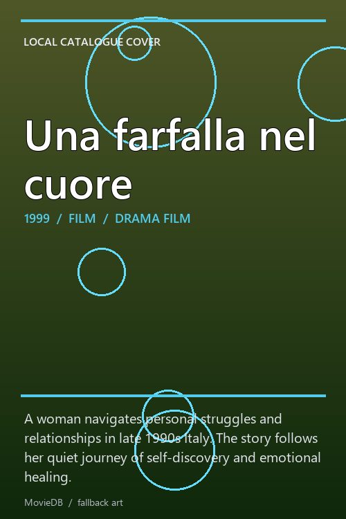 Una farfalla nel cuore poster