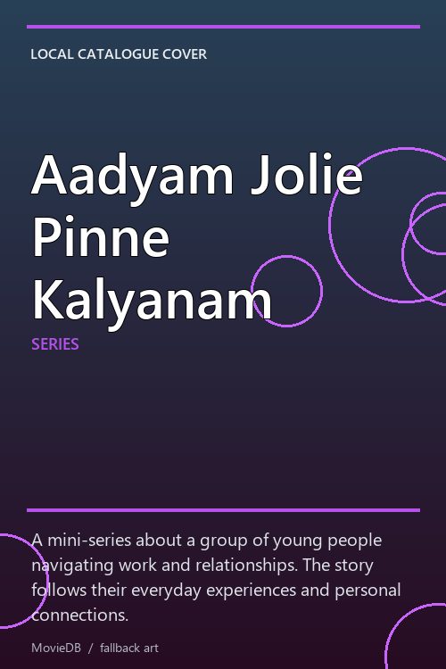 Aadyam Jolie Pinne Kalyanam poster
