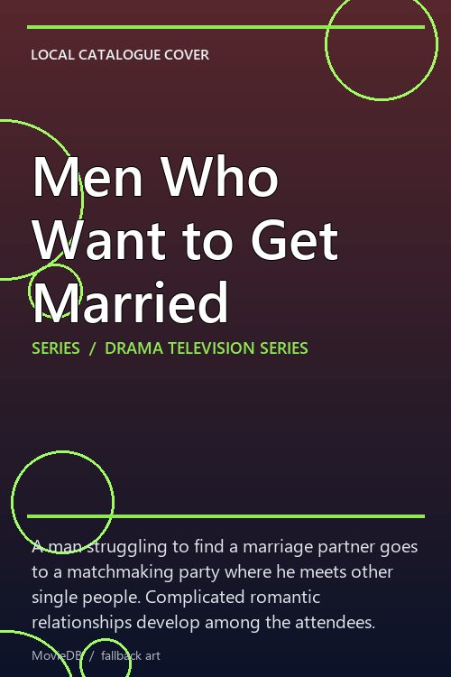 Men Who Want to Get Married poster