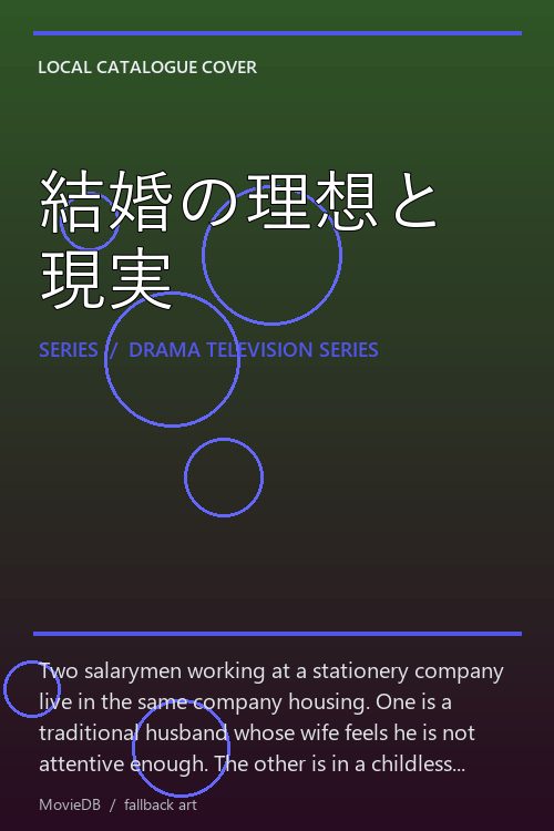 結婚の理想と現実 poster
