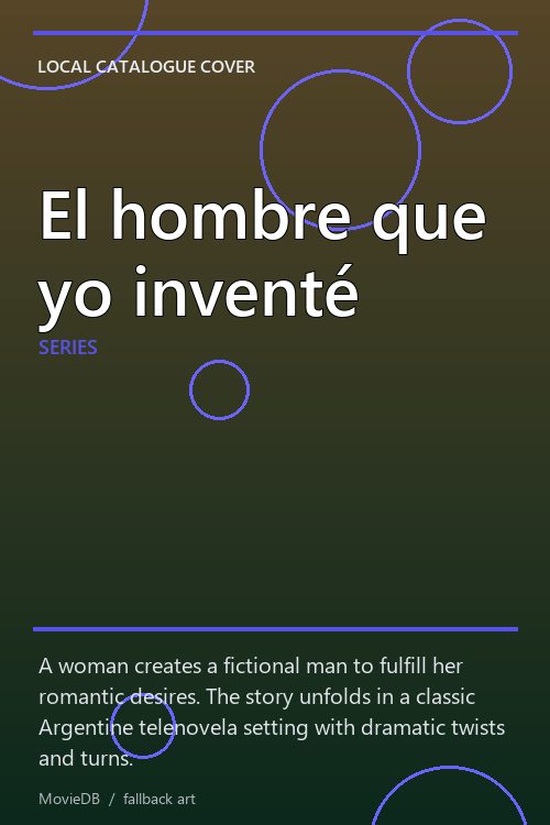 El hombre que yo inventé poster