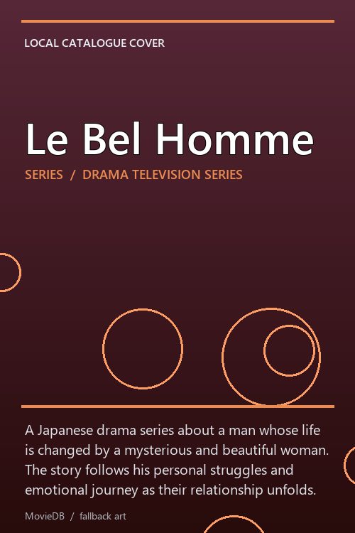 Le Bel Homme poster