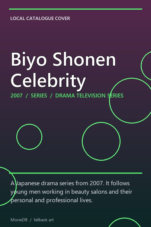 Biyo Shonen Celebrity poster