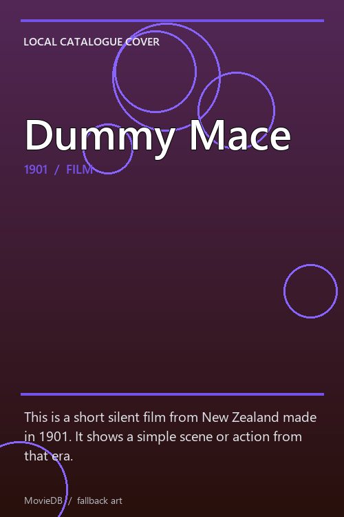 Dummy Mace poster