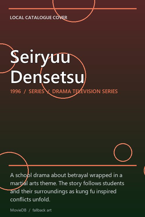 Seiryuu Densetsu poster