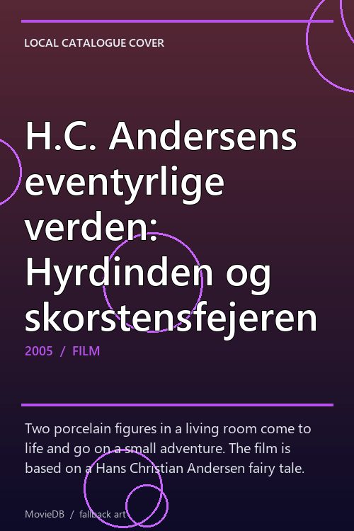 H.C. Andersens eventyrlige verden: Hyrdinden og skorstensfejeren poster