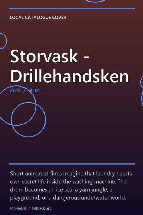 Storvask - Drillehandsken poster
