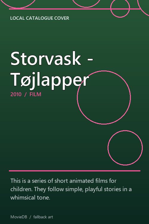 Storvask - Tøjlapper poster