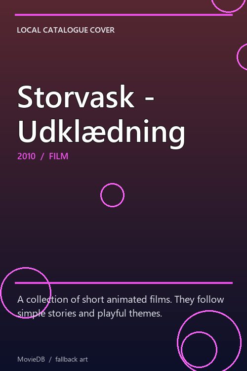 Storvask - Udklædning poster
