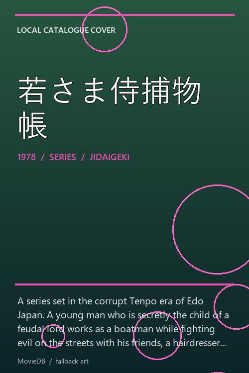 若さま侍捕物帳 poster