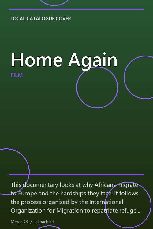 Home Again poster