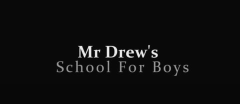 Mr Drew's School for Boys poster