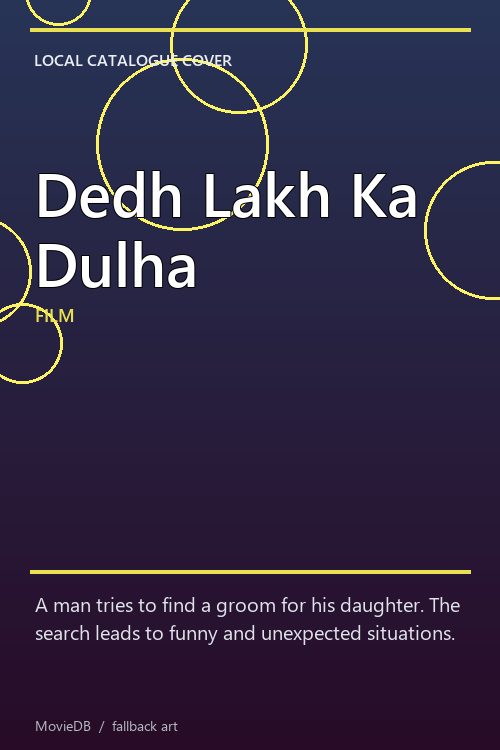 Dedh Lakh Ka Dulha poster