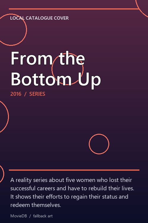 From the Bottom Up poster