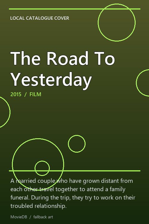 The Road To Yesterday poster