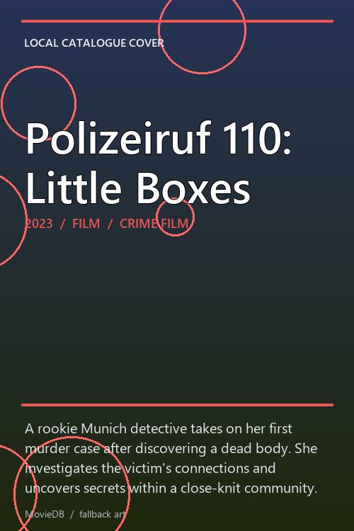 Polizeiruf 110: Little Boxes poster
