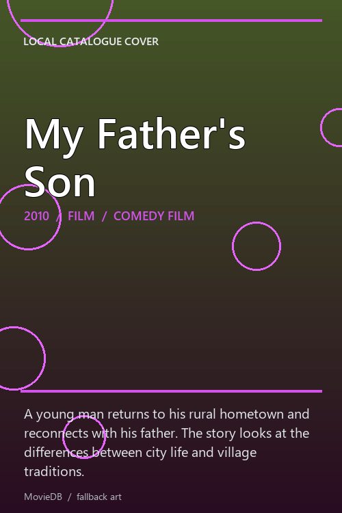 My Father's Son poster