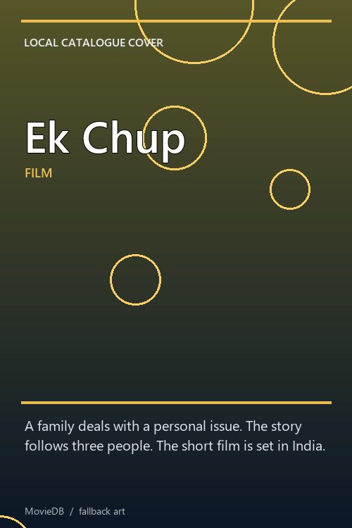 Ek Chup poster