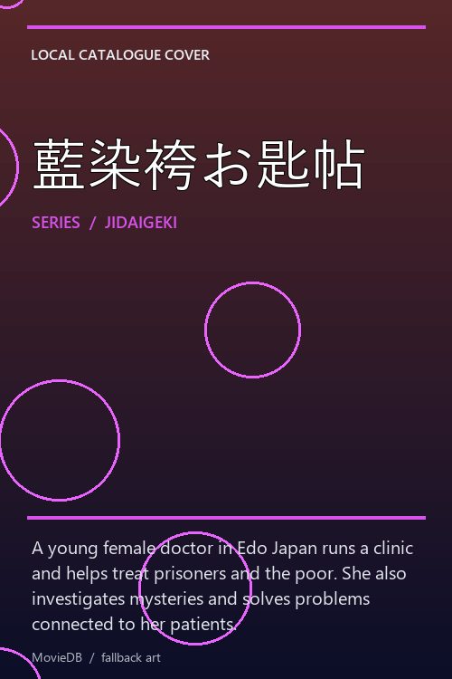 藍染袴お匙帖 poster